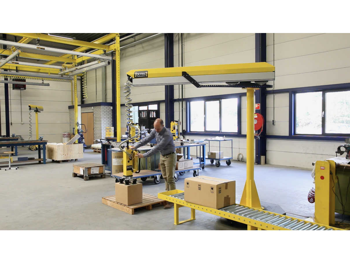 How a pneumatic manipulator works