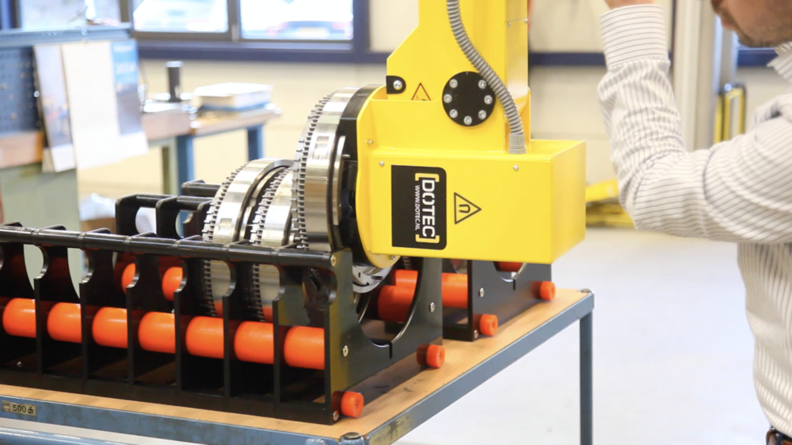 Industrial parts handling