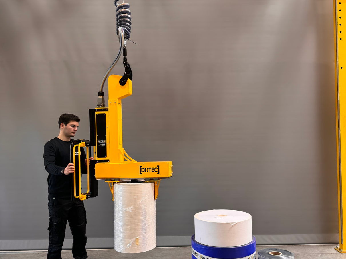 Intelligente Rollenhandling Systeme für mehr Durchsatz