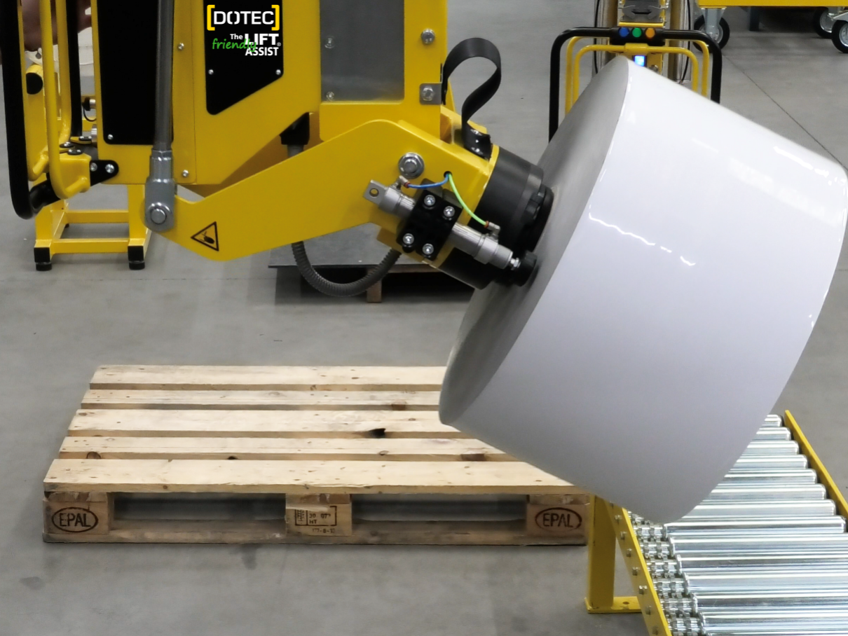 Soluciones de manipulación de rollos